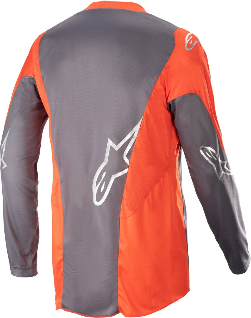 Alpinestars Racer Hoen Motocross Jersey grau/orange XL Abbildung 4