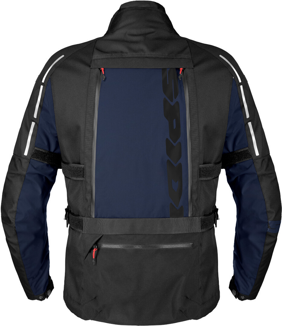 Spidi 4 Season V3 H2Out waterproof Textile Jacket black/blue L Figure 2