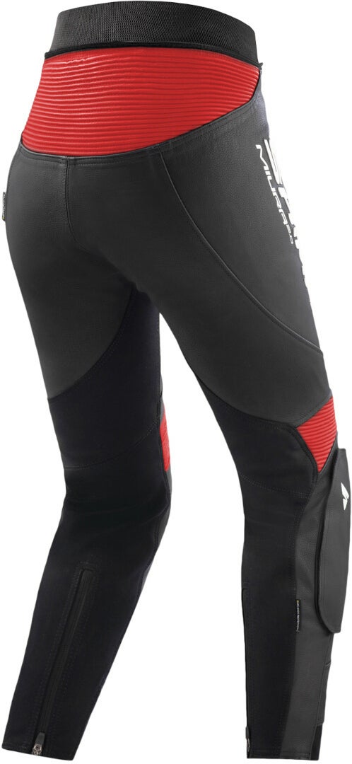 SHIMA Miura 2.0 Dame Motorcykel LæderBukser sort/rød 38 Figur 2