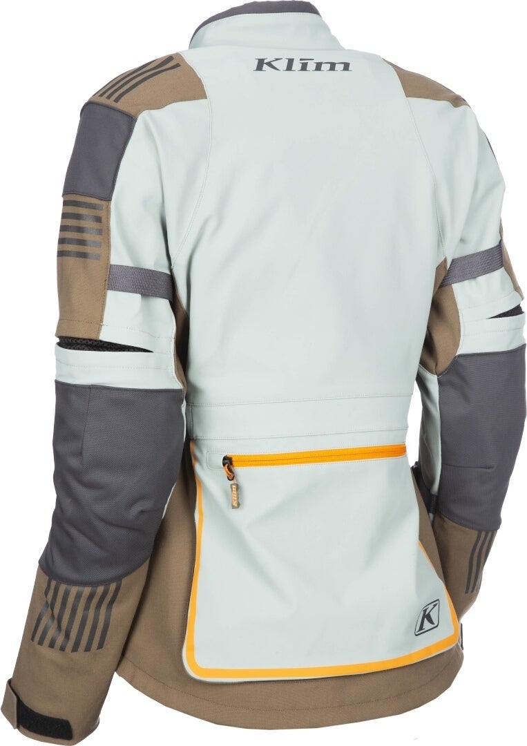 Klim Sedona Enduro Mesh Damen Motorrad Textiljacke grau/braun M Abbildung 3