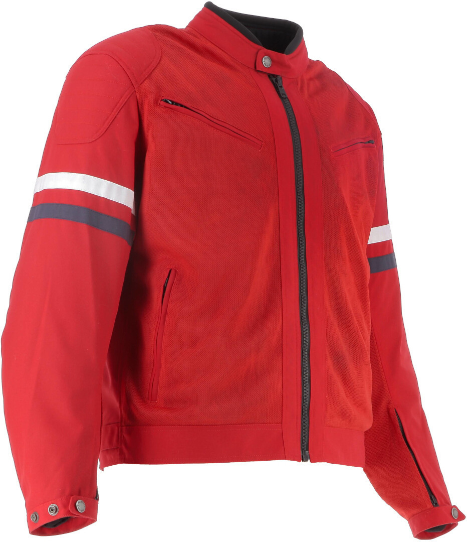 Helstons Monaco Air Motorcycle Textile Jacket red L Figure 4