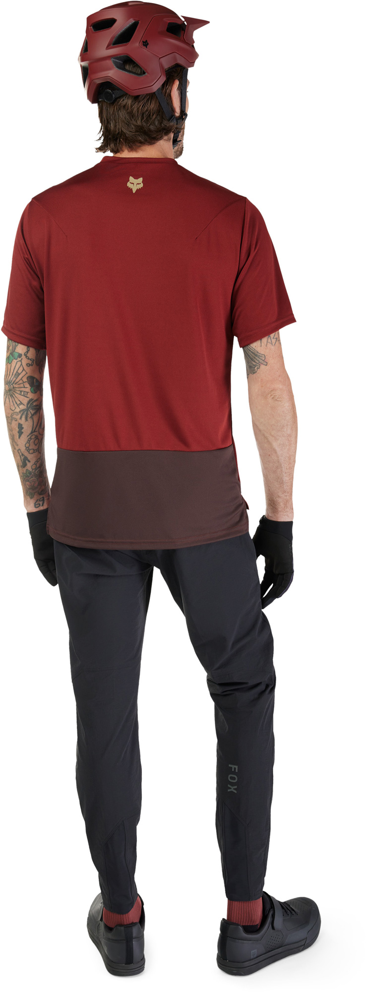 FOX Ranger Wordmark 自行车球衣 红色 2XL 图8