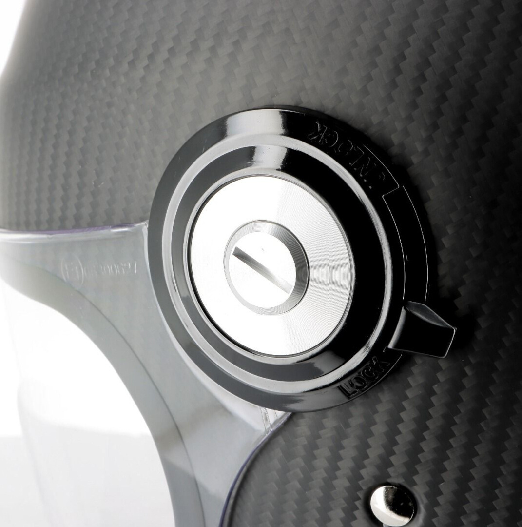 Helstons Naked Full Face Mat Carbon Cască XS (53/54) Figura 7