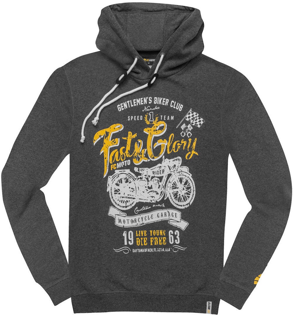 FC-Moto Fast and Glory Hettegenser grå M Figur 1