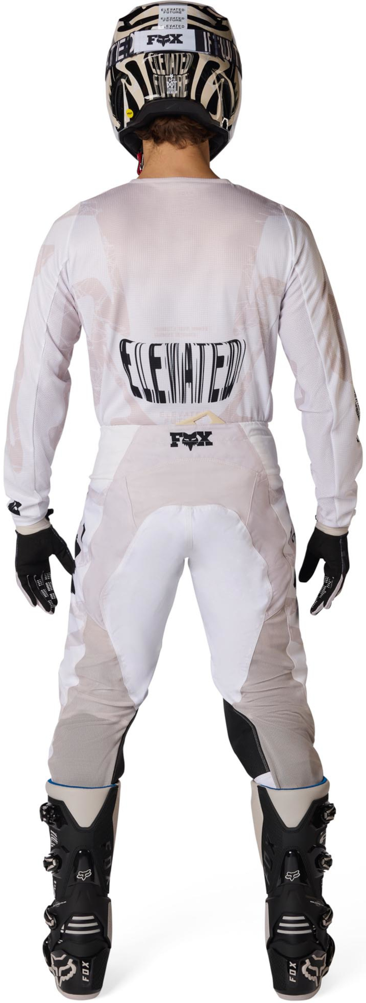 FOX 180 Diffuse Special Edition Pantalon de motocross Blanc/Noir 38 Figure 9