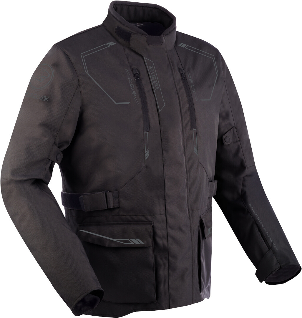 Bering Voyager waterproof Motorcycle Textile Jacket black M Figure 1