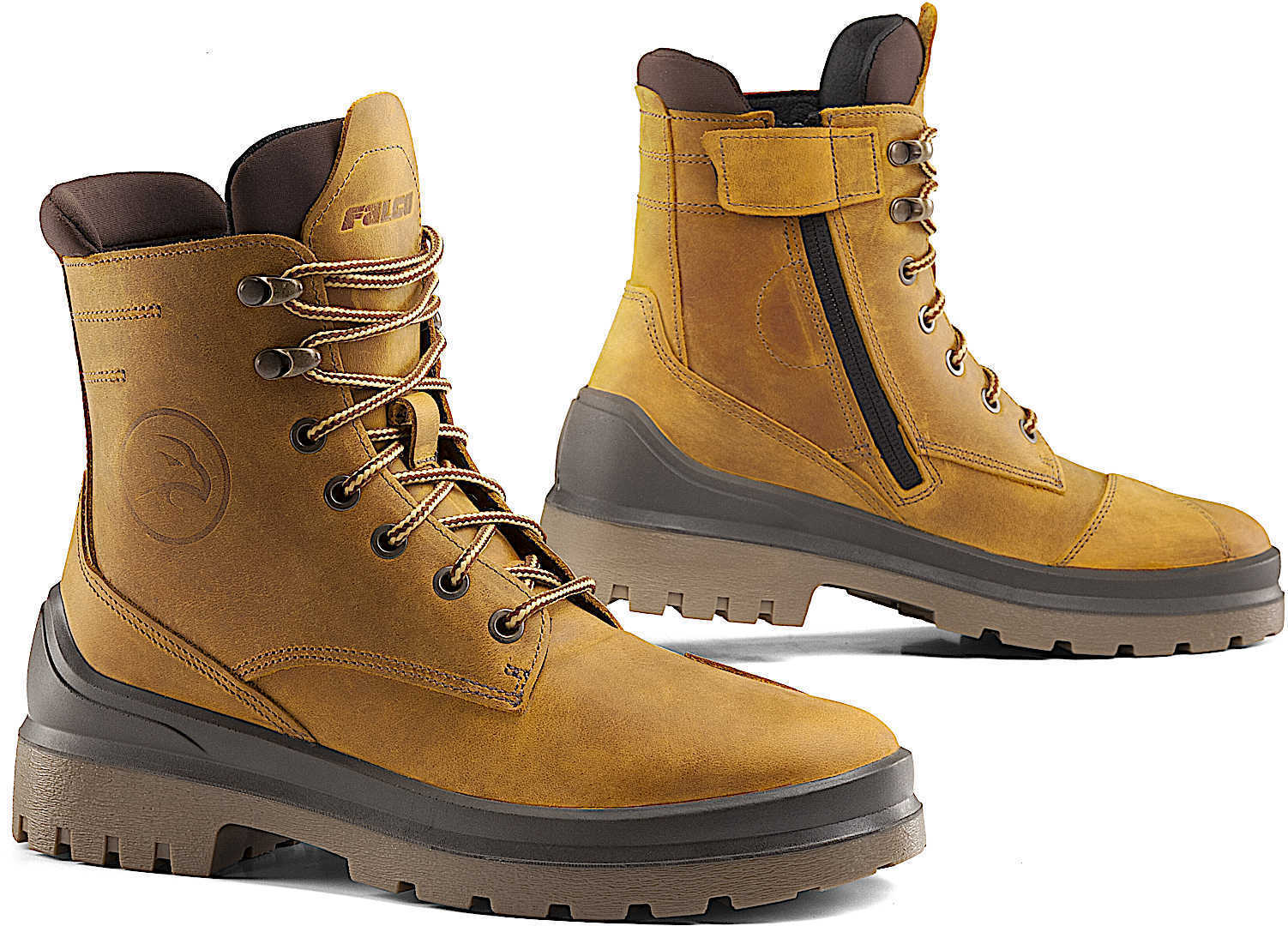 Falco Viky Damen Motorradstiefel hellbraun 40 Abbildung 1