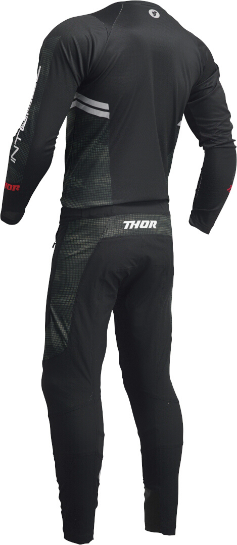 Thor Intense Assist 2023 Longsleeve Bicycle Jersey black/white/red M Figure 4