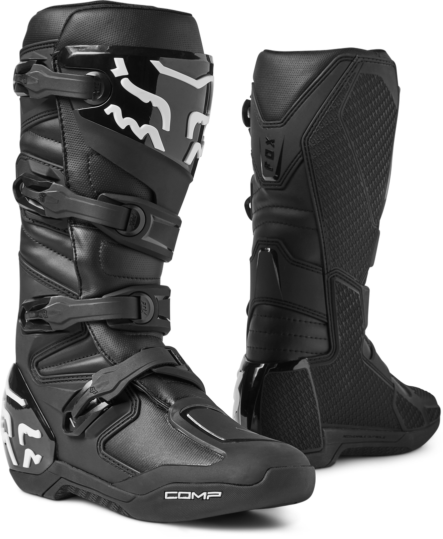 FOX Comp Motocross Stiefel schwarz 12 Abbildung 1