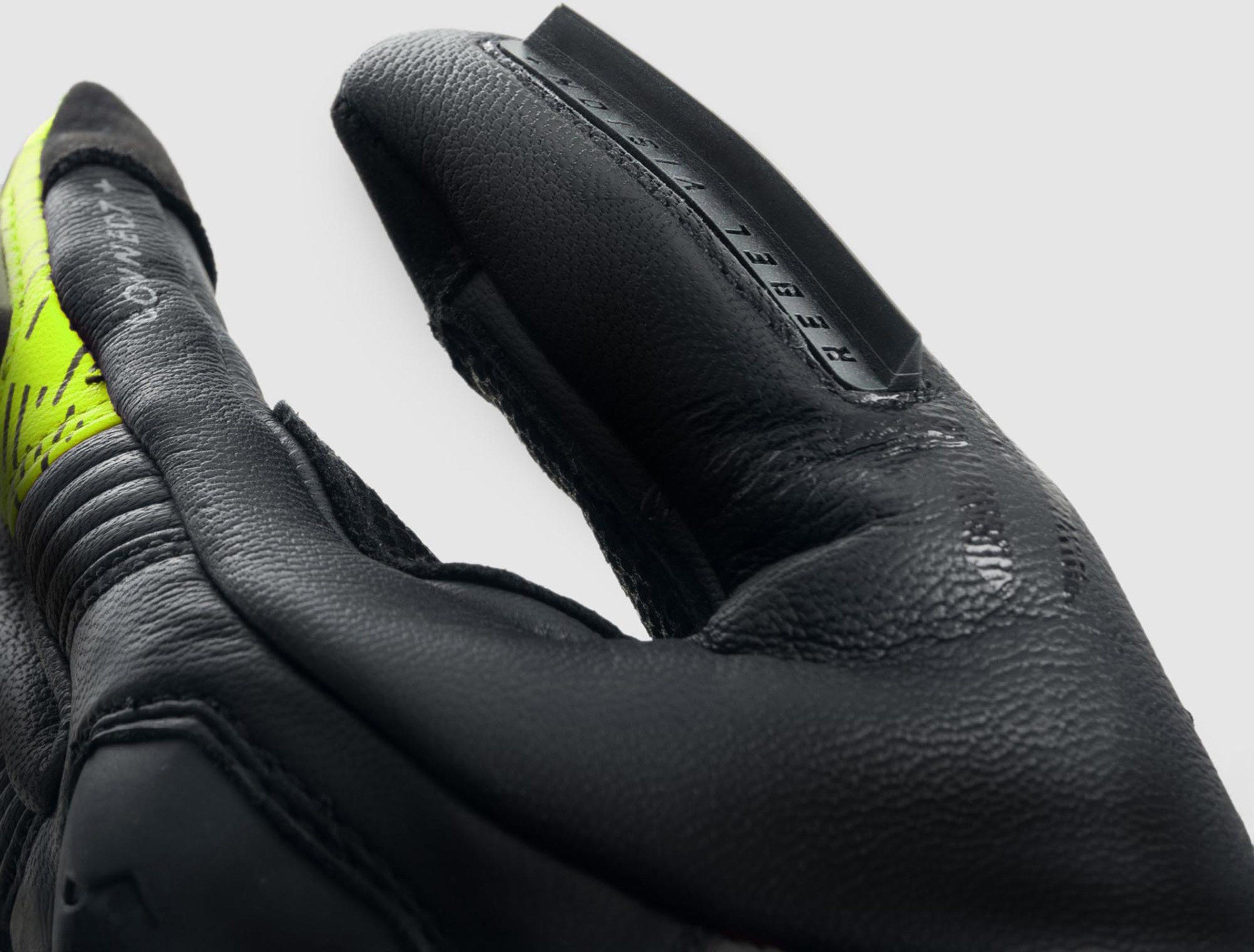 Rebelhorn Viper Motorcycle Gloves black/grey/yellow L Figure 8