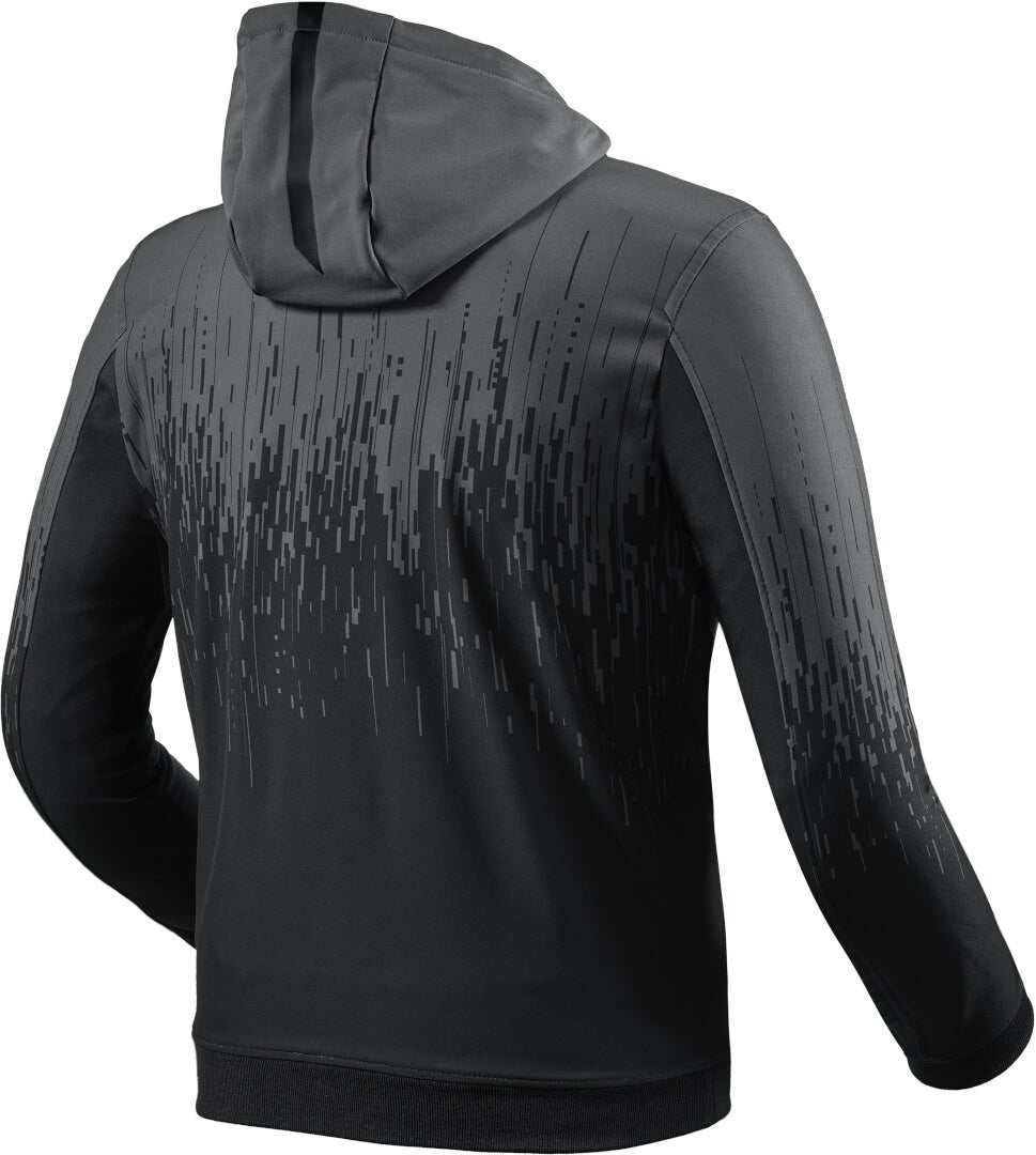 Revit Quantum 2 WB Motorcycle Hoodie / Textile Jacket black/white 3XL Figure 2