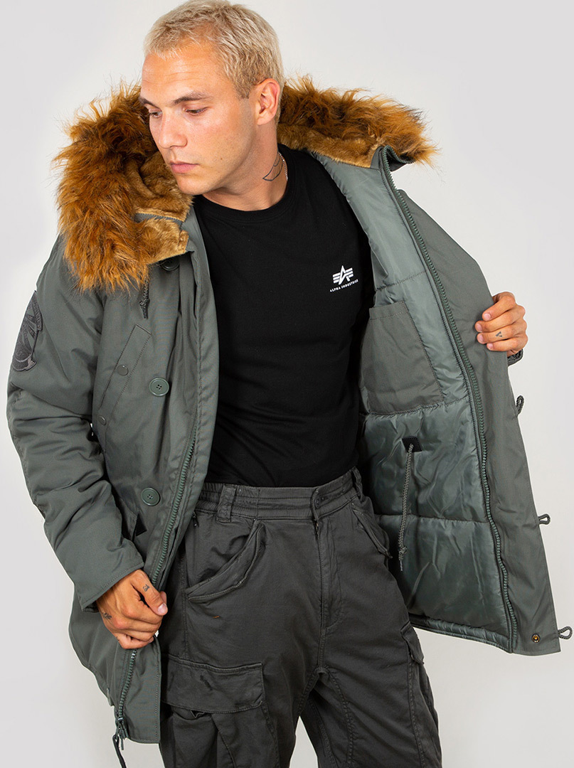 Alpha Industries Explorer Куртка зелёный S Рисунок 3