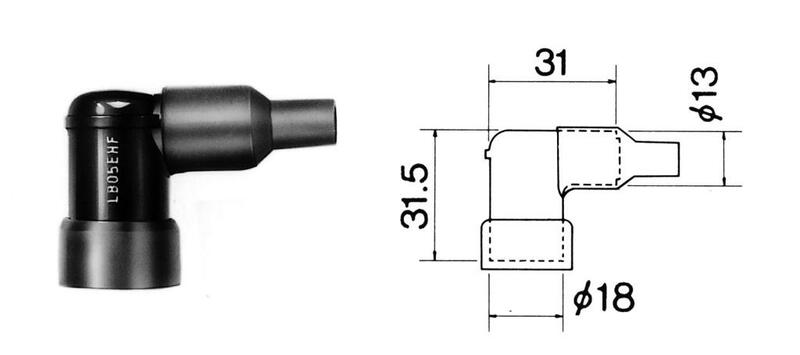 NGK Anti-parasit - LB01EHF Figur 2