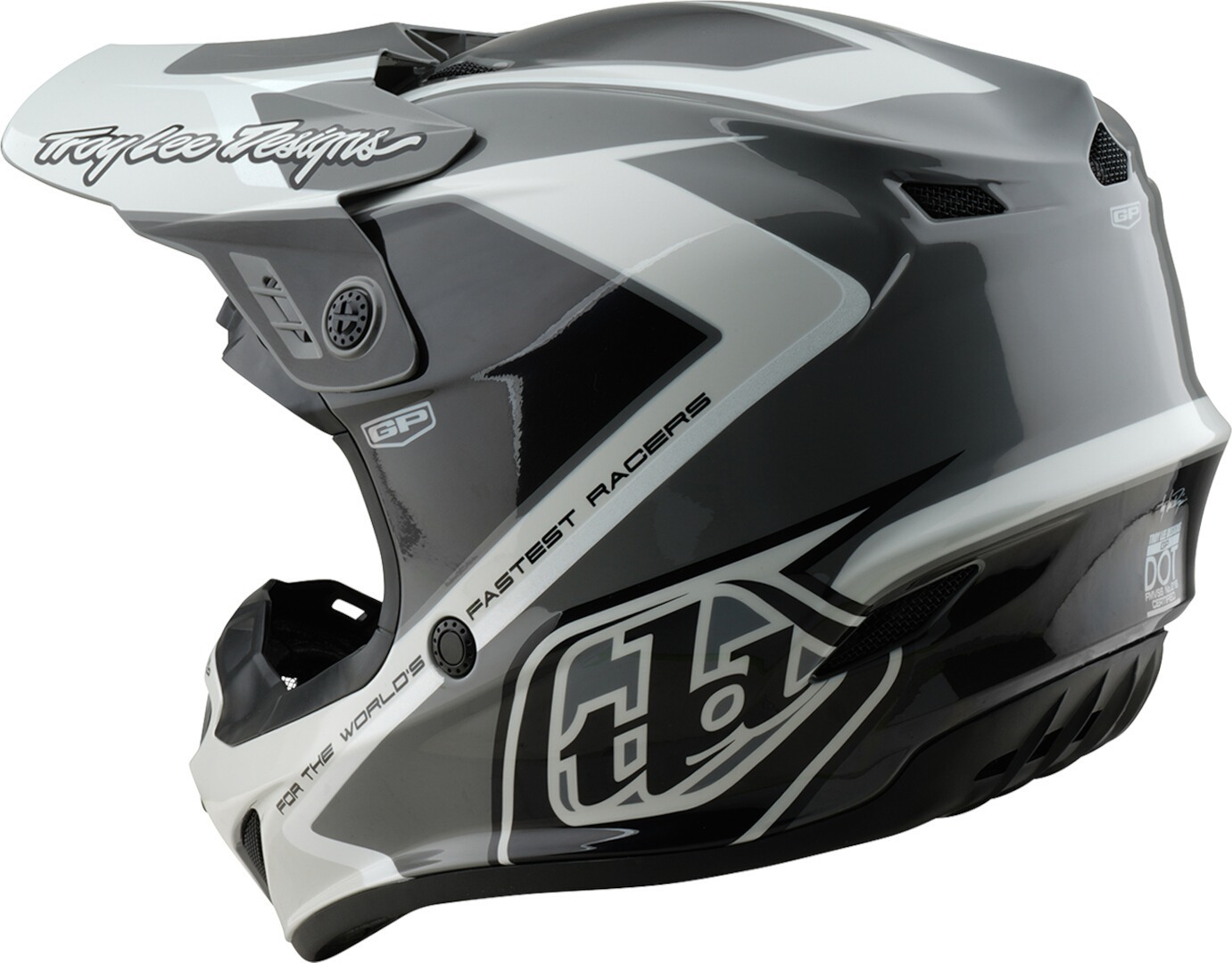 Troy Lee Designs GP Shutter Cască de motocross Gri M (57/58) Figura 3