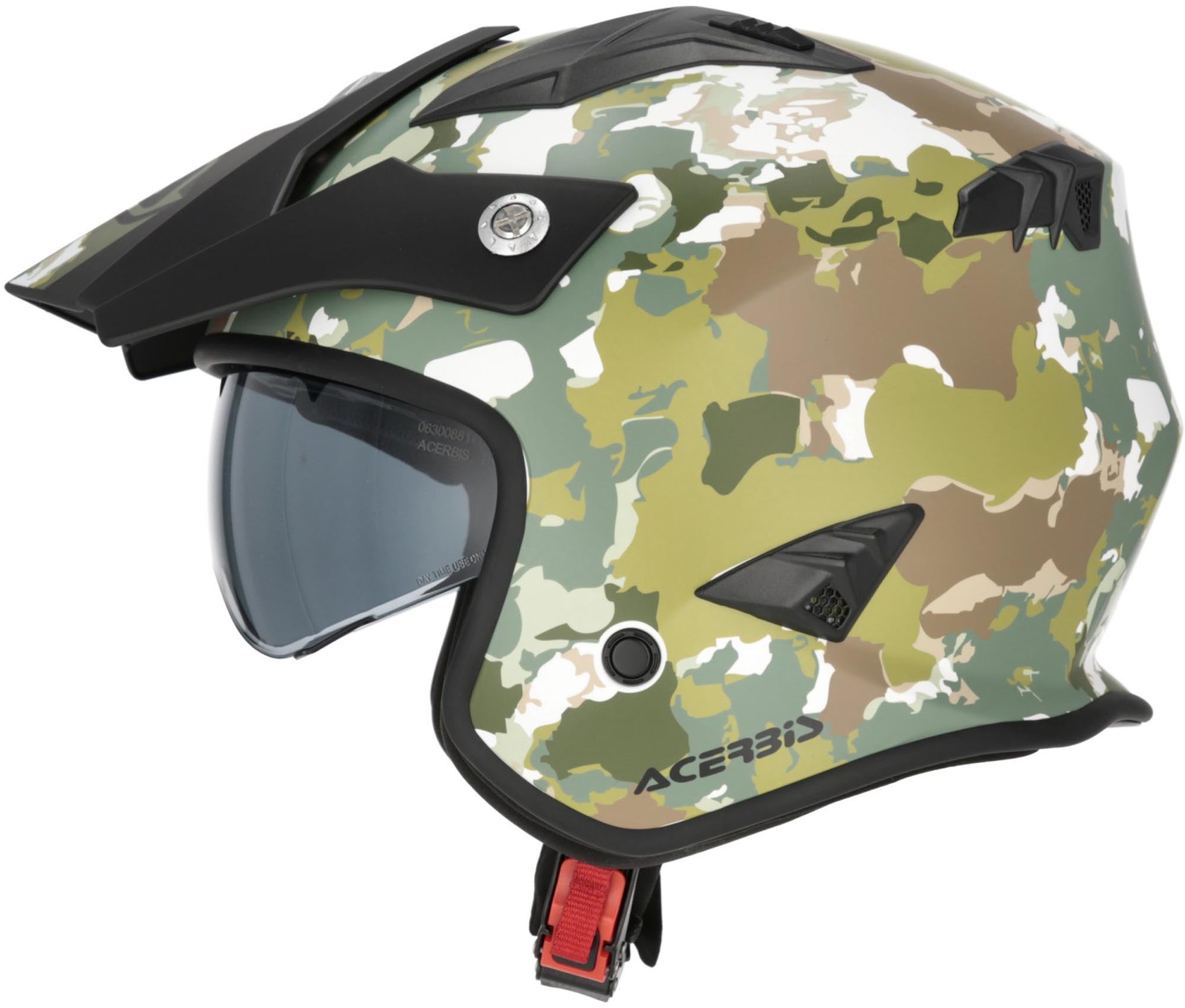 Acerbis Aria Sport Camo Jethelm grün matt S (55/56) Abbildung 3