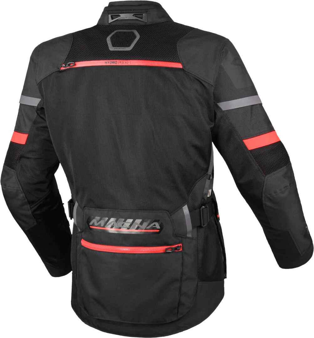 Side view of Macna Captane waterproof Motorcycle Textile Jacket