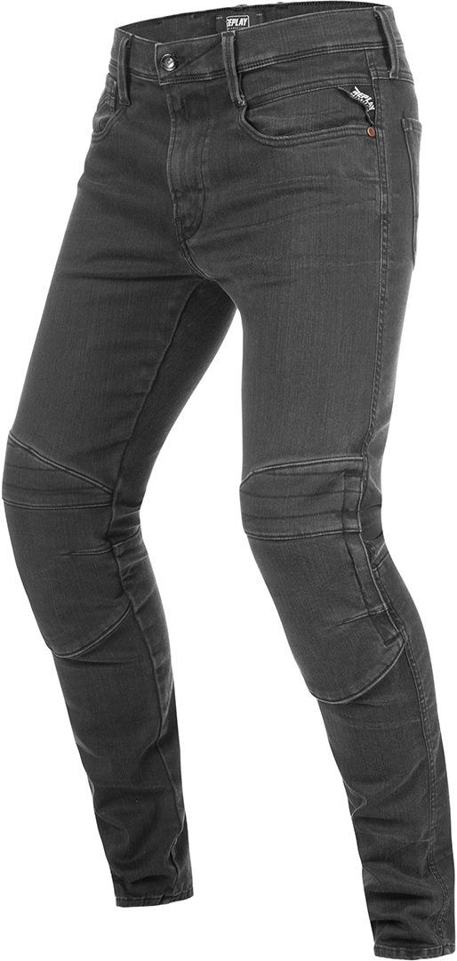 Replay Brake Motorcycle Jeans grey Short 29 Figure 1