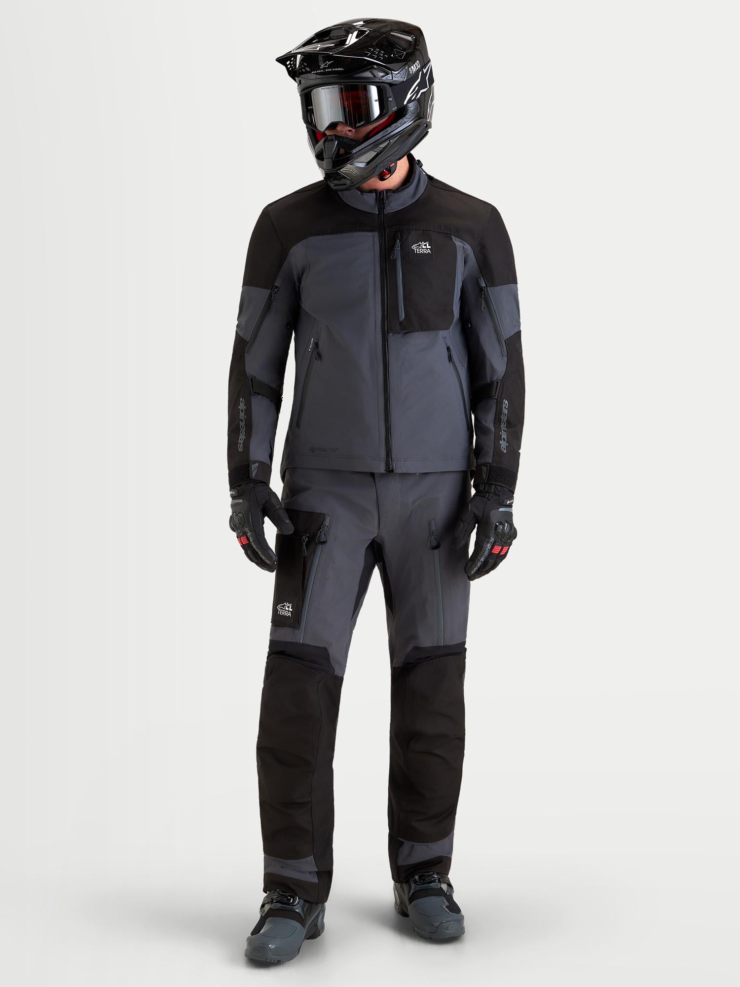 Alpinestars Arenis Gore-Tex Veste textile moto imperméable noir/gris foncé 2XL Figure 9