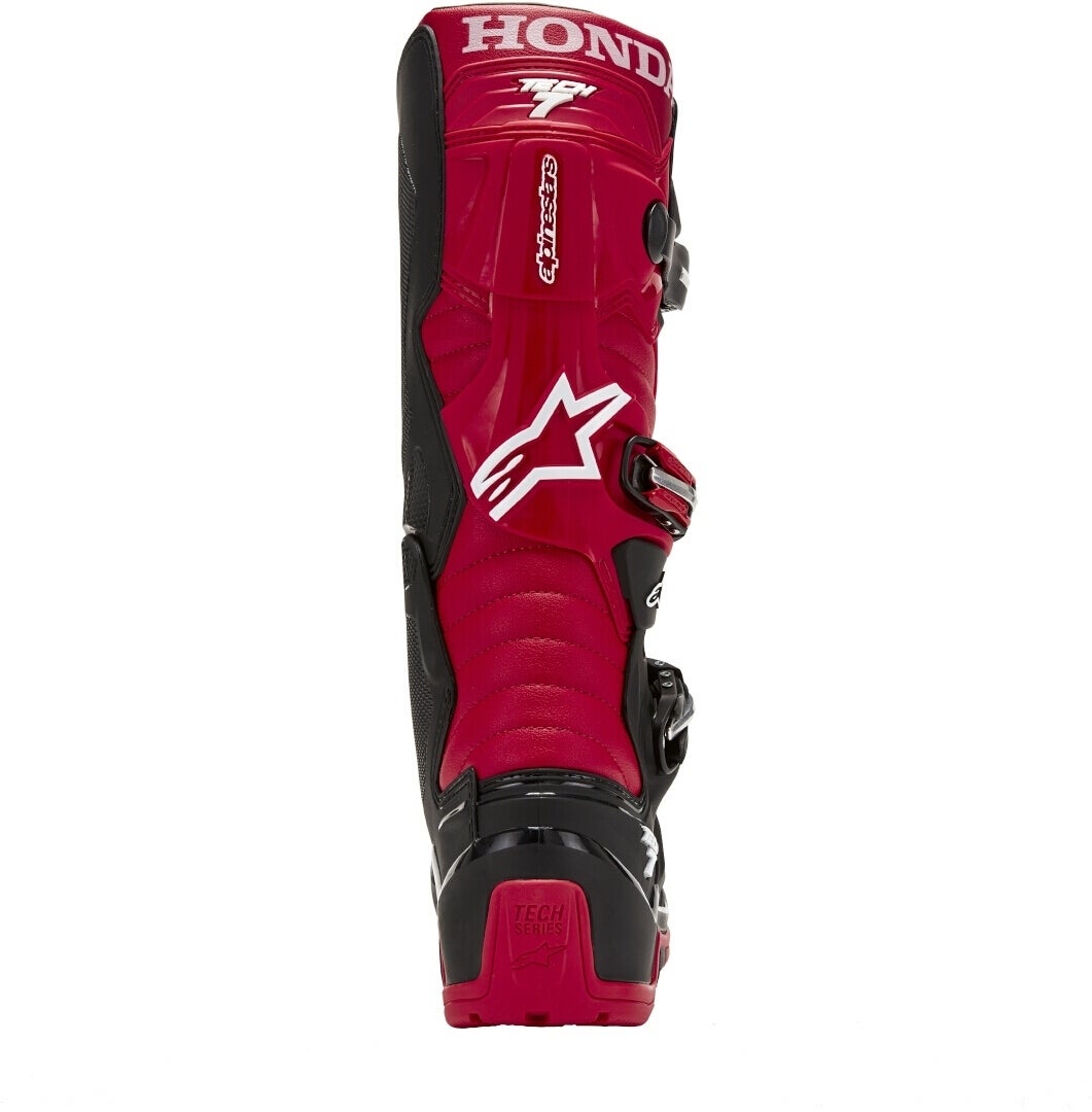 Alpinestars Honda Tech 7 Enduro Drystar Bottes de motocross imperméables noir/rouge 14 (49,5) Figure 4