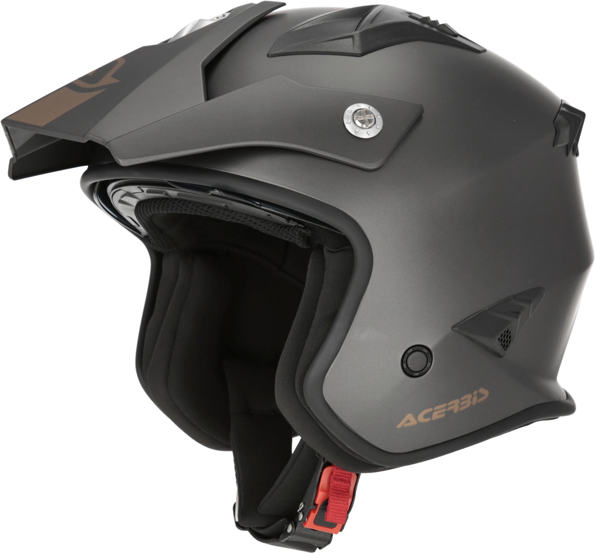 Acerbis Aria Metallic Casco Jet Anthracite Matt S (55/56) Figura 1