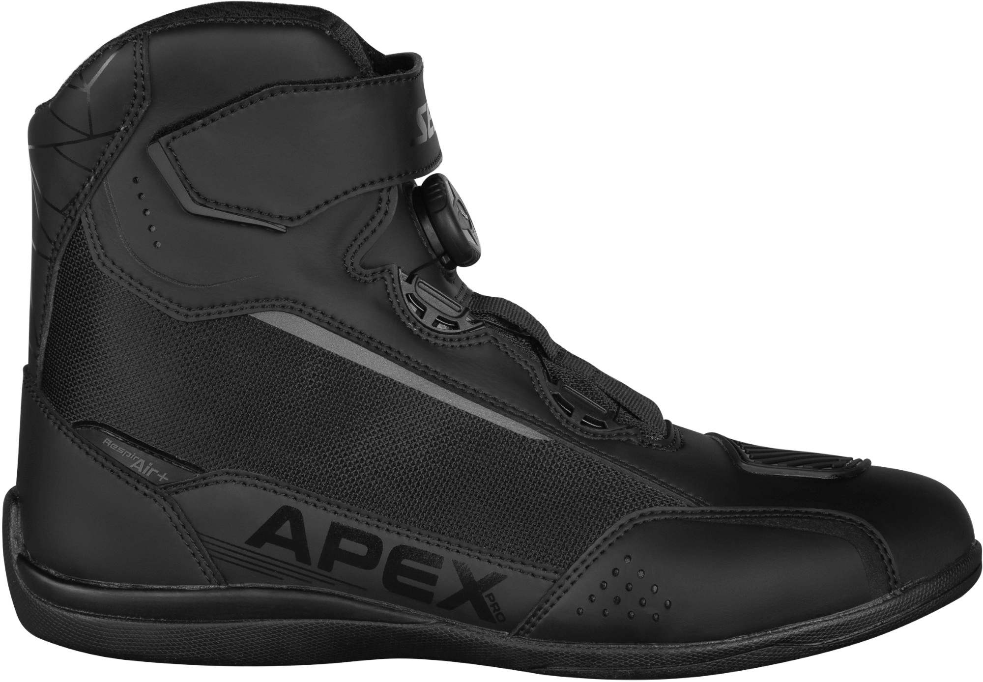 Seca Apex Pro Sapatos de motocicleta preto 40 Figura 2