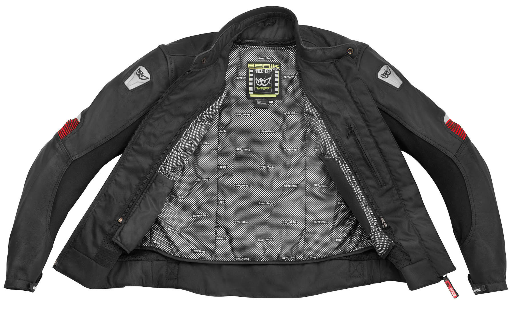 Berik Flexius Motorcycle Leather Jacket black/blue 56 Figure 3