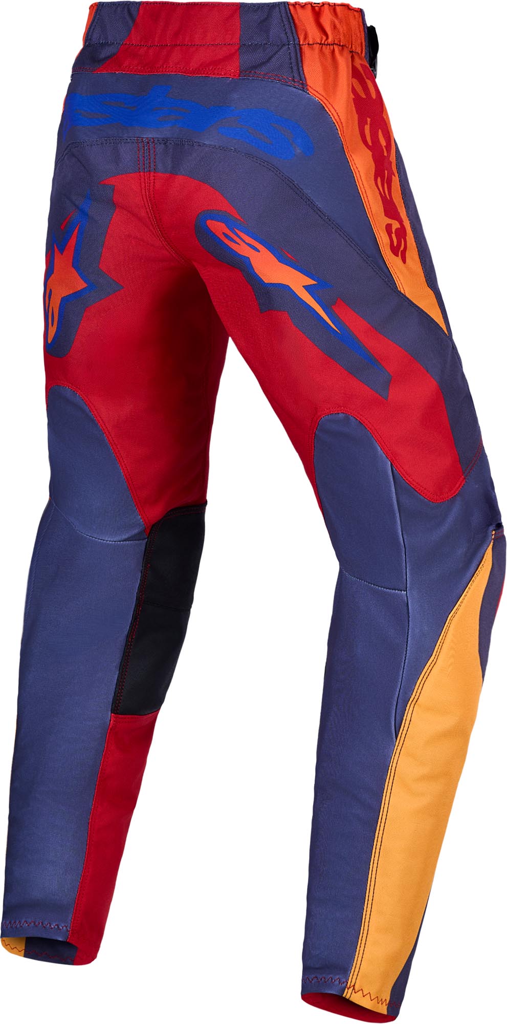 Alpinestars Fluid Hunt Pantaloni Motocross Giovanili grigio/rosso/giallo 30 Figura 2