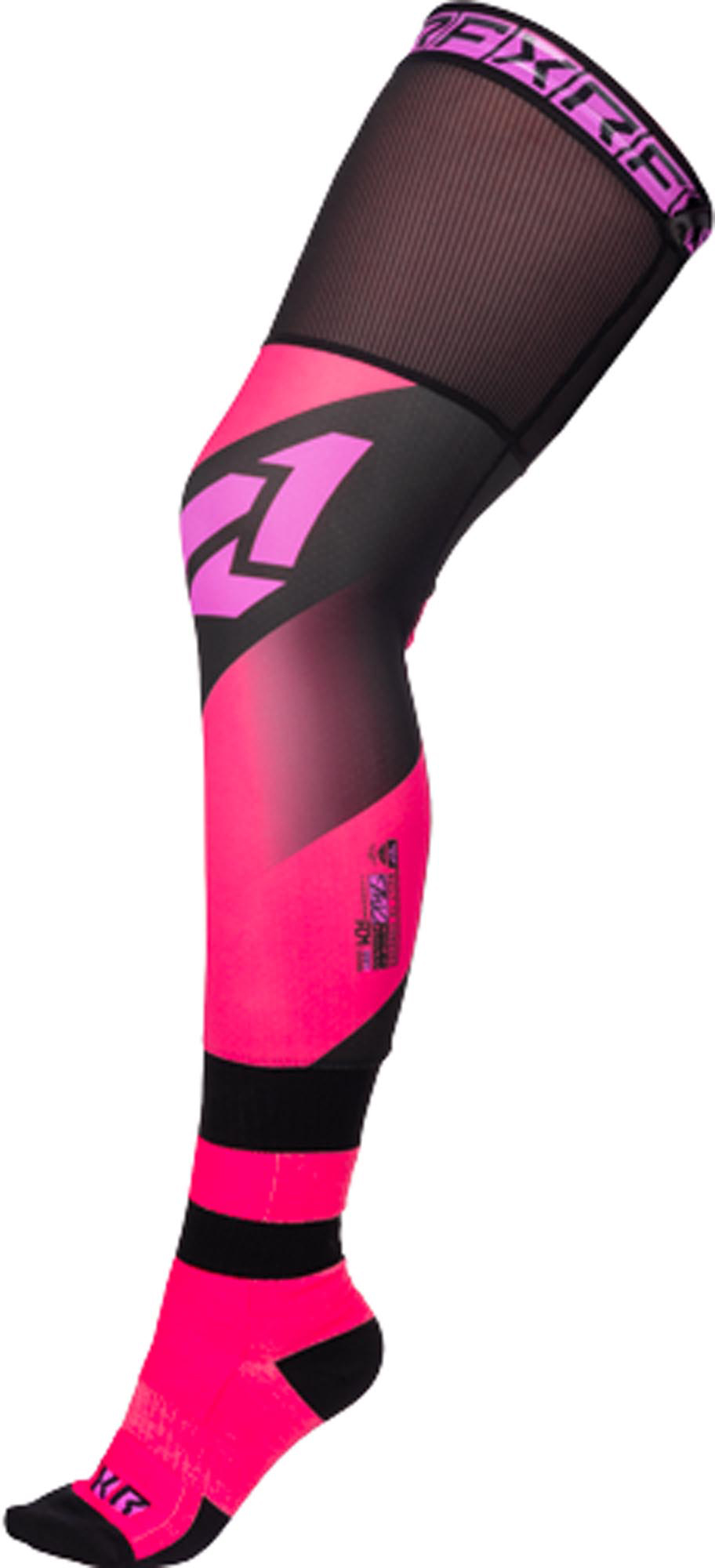 FXR Riding Motocross Strumpor rosa/svart L/XL Figur 1