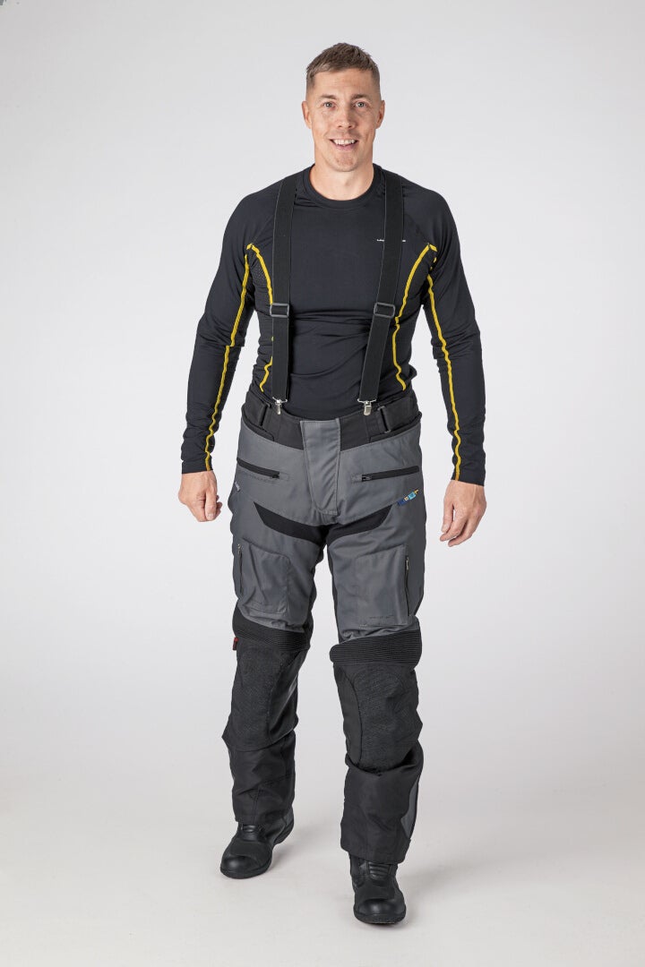 Lindstrands Myrtorp waterproof Motorcycle Textile Pants 50 L33 Figure 3