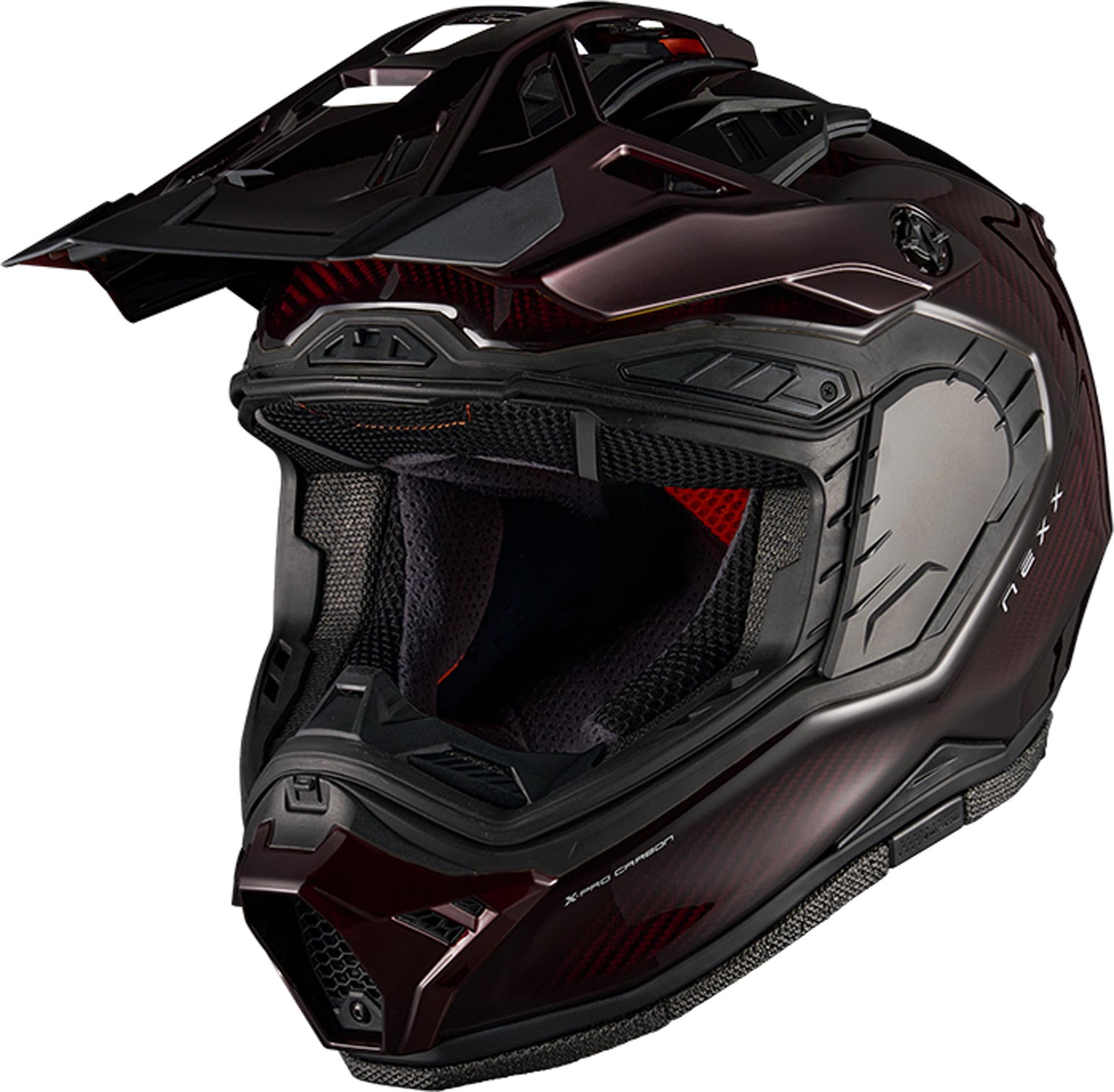 Side view of Nexx X.Rally Namib Carbon Enduro Helmet