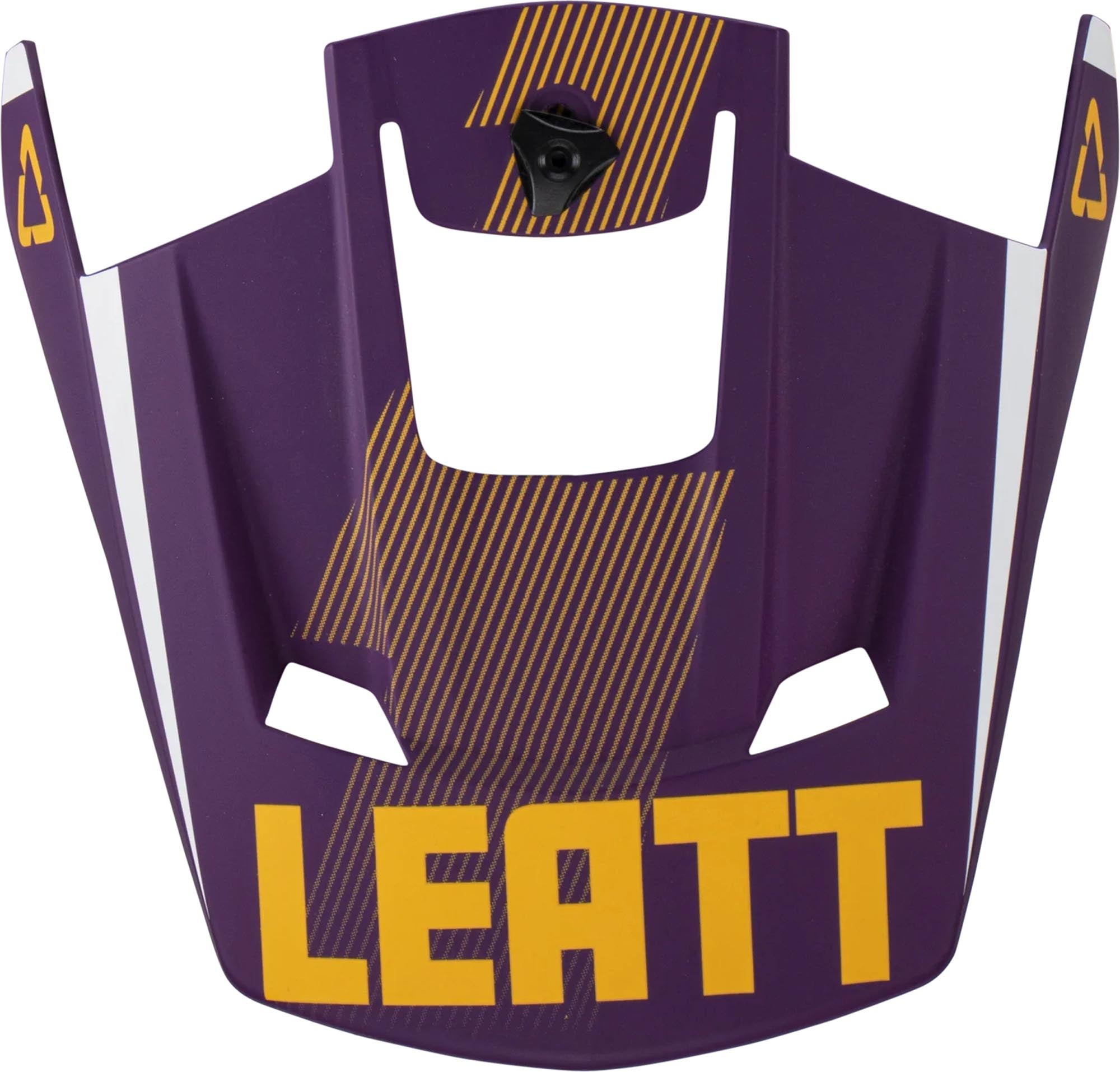 Leatt Moto 3.5 Stripes Cima dell'Elmo viola/giallo M/XXL Figura 1
