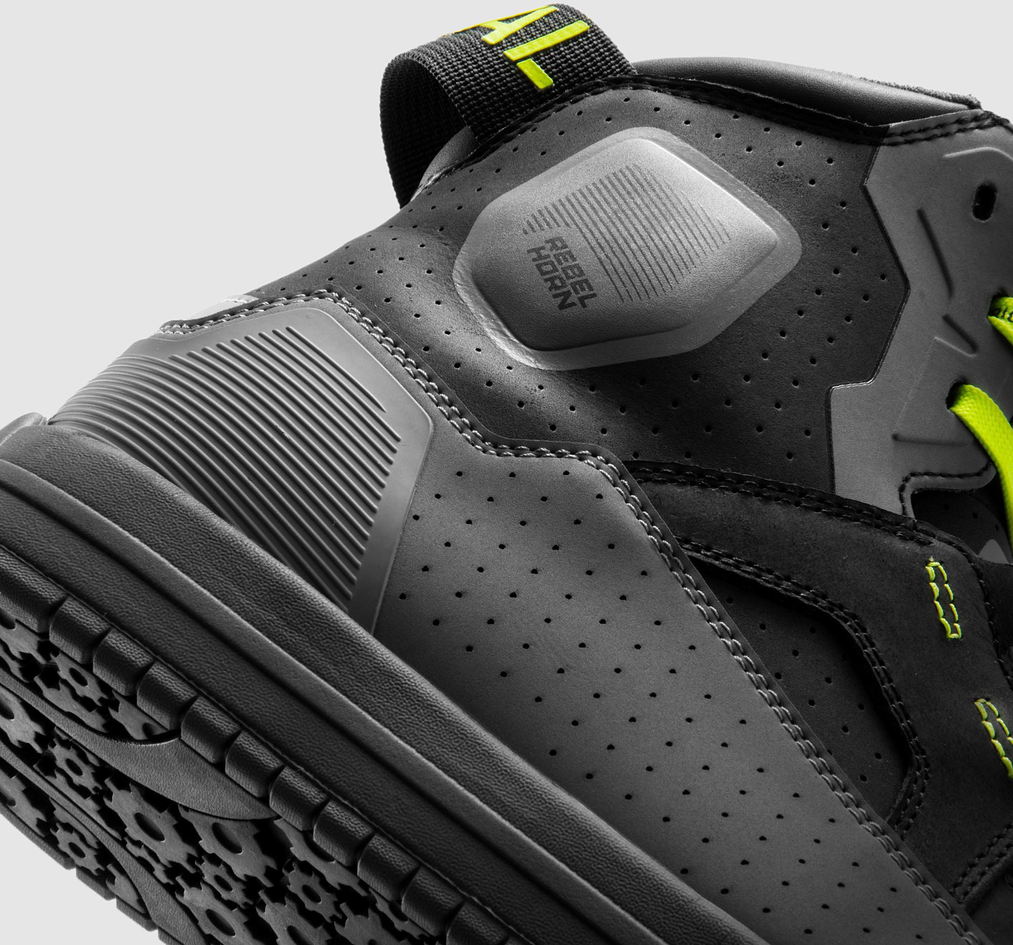 Rebelhorn Vandal 2 Chaussures moto gris/jaune 37 Figure 5