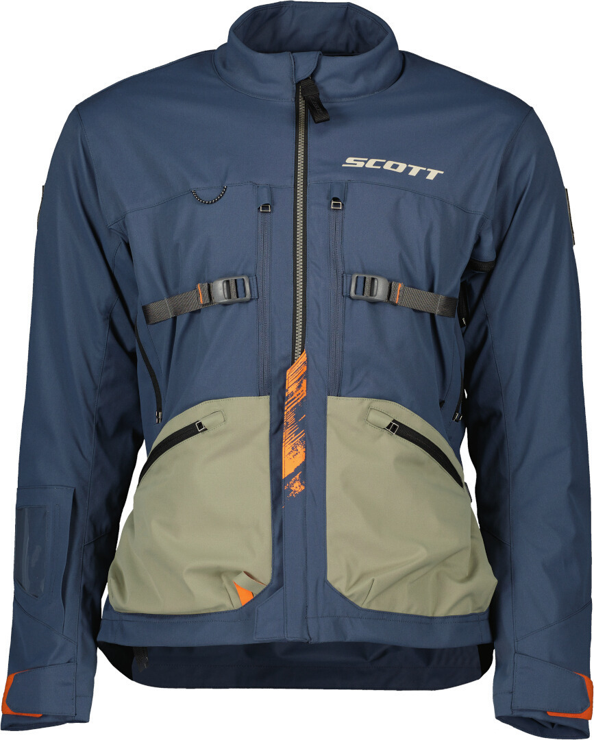 Scott Superlight Giacca tessile moto blu/oliva L Figura 1