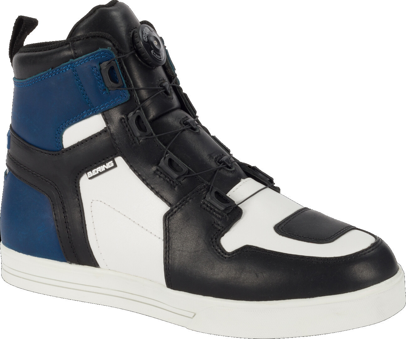 Bering Reflex A-Top sapatos impermeáveis da motocicleta preto/branco/azul 46 Figura 1