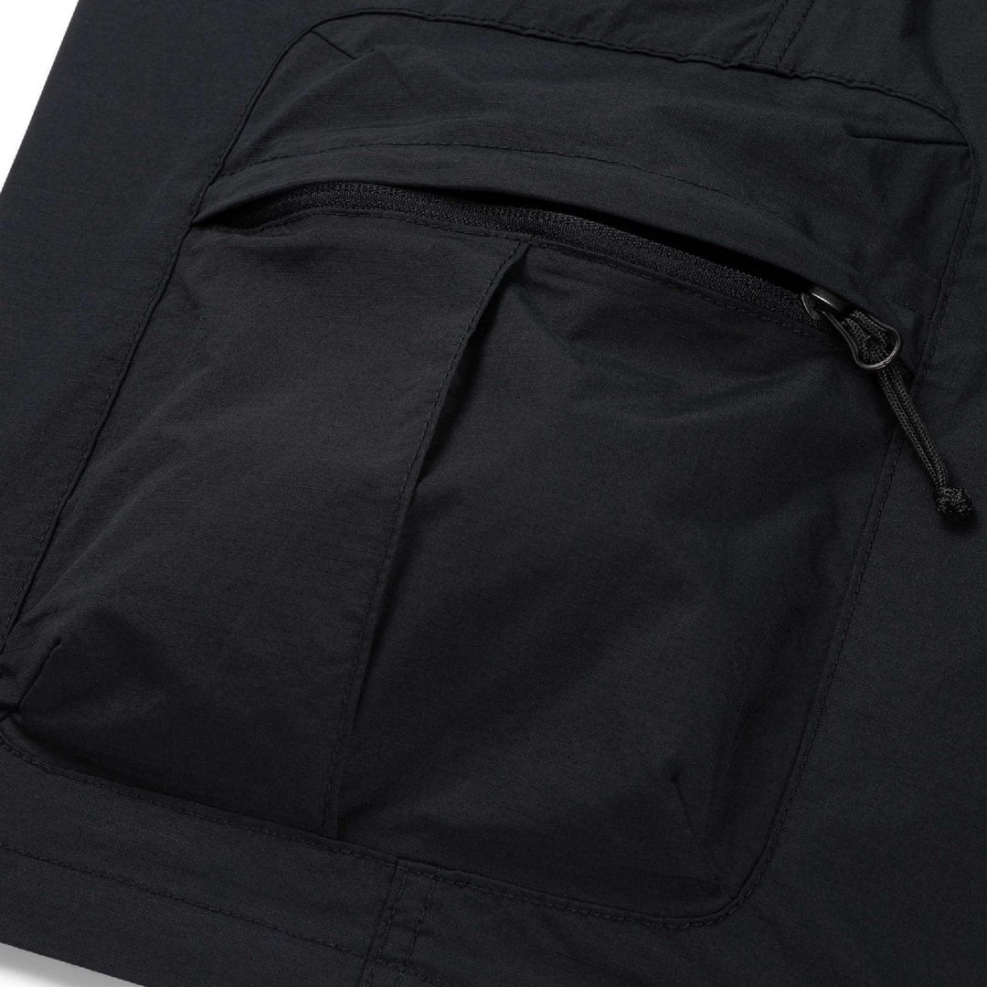 Side view of Vintage Industries Trail Textile Shorts