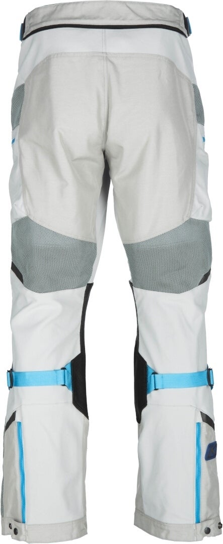 Klim Baja S4 2025 Enduro Enduro Mesh Motorcycle Textile Pants grey/blue Short 36 Figure 4
