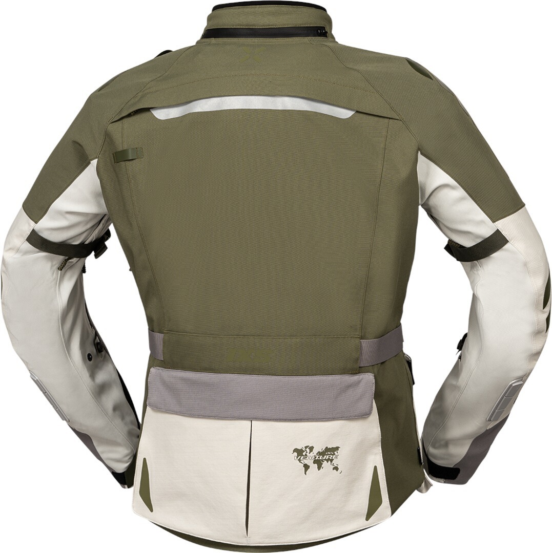 IXS Venture-STX 1.0 wasserdichte Motorrad Textiljacke verde/gri 4XL Figura 2