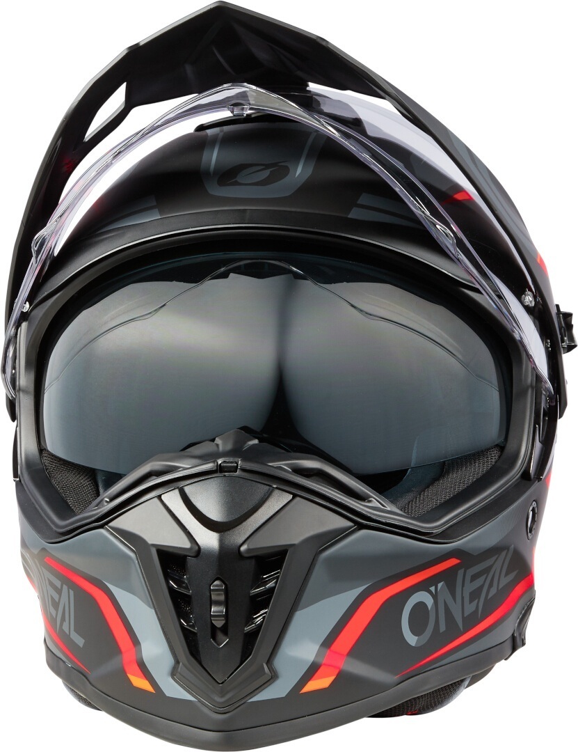 Side view of Oneal A-SRS Spike Motocross Helmet