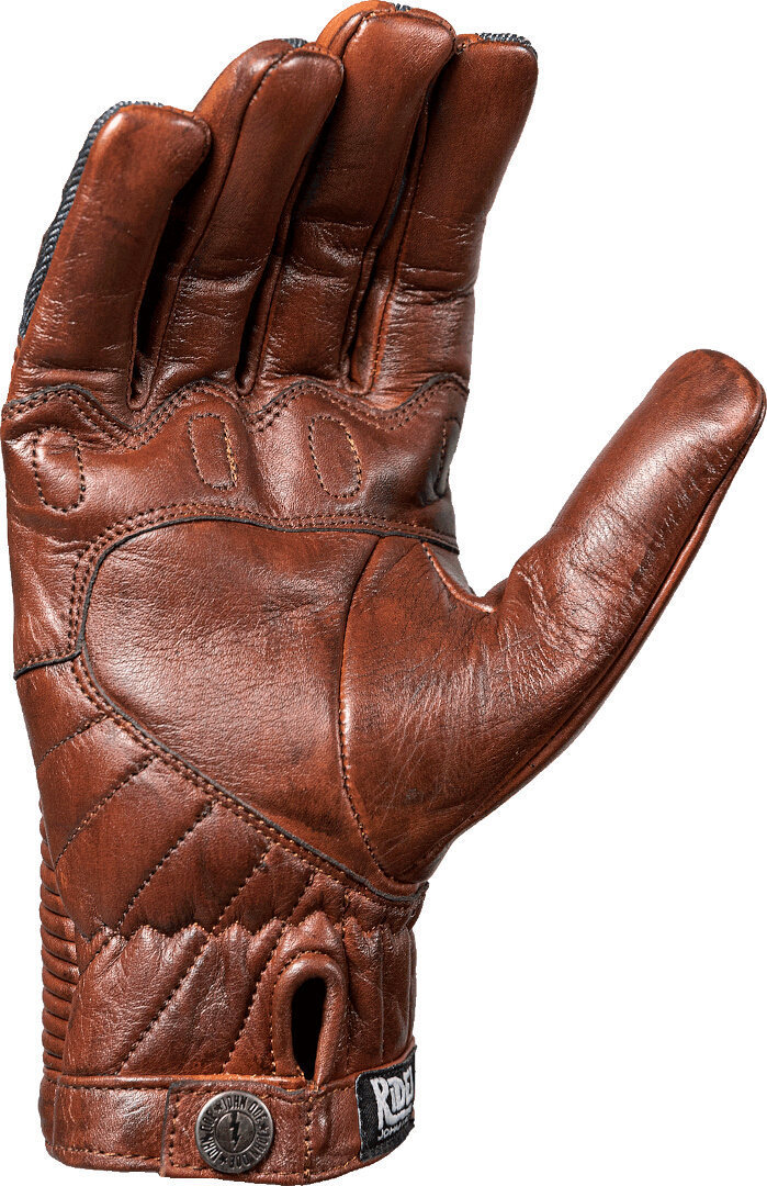 John Doe Durango Motorradhandschuhe braun/blau L Abbildung 2