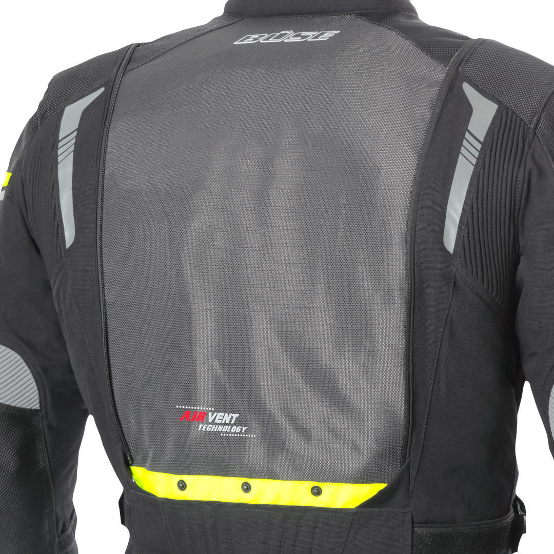 Büse Agadir Motorcycle Textile Jacket black/yellow 62 Figure 3