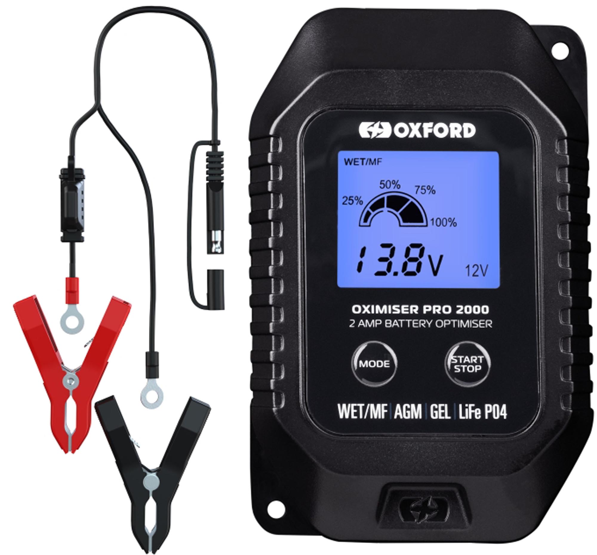 Oxford Oximiser Pro 2000 Battery Charger EU Plug Figure 1