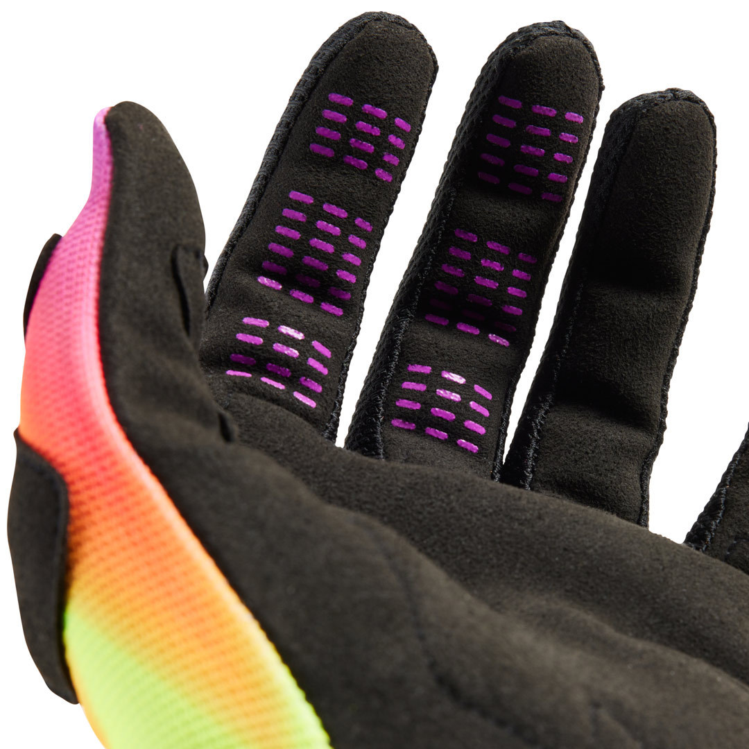 FOX 180 Statk Motocross handsker pink/gul M Figur 4