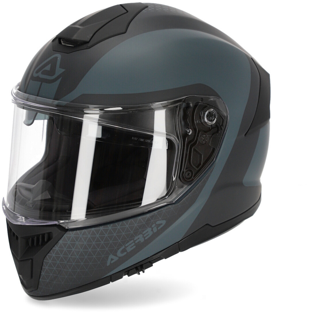 Acerbis Krapon Casco nero/grigio L (59/60) Figura 1