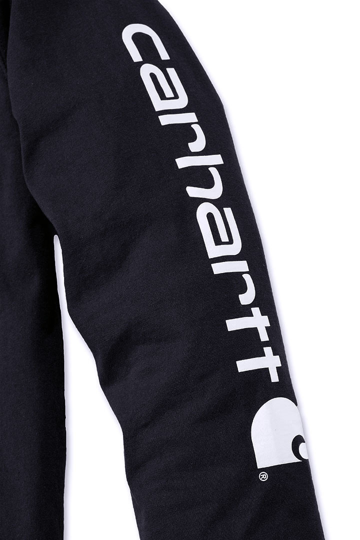 Carhartt Logo Longsleeve Sort M Figur 3