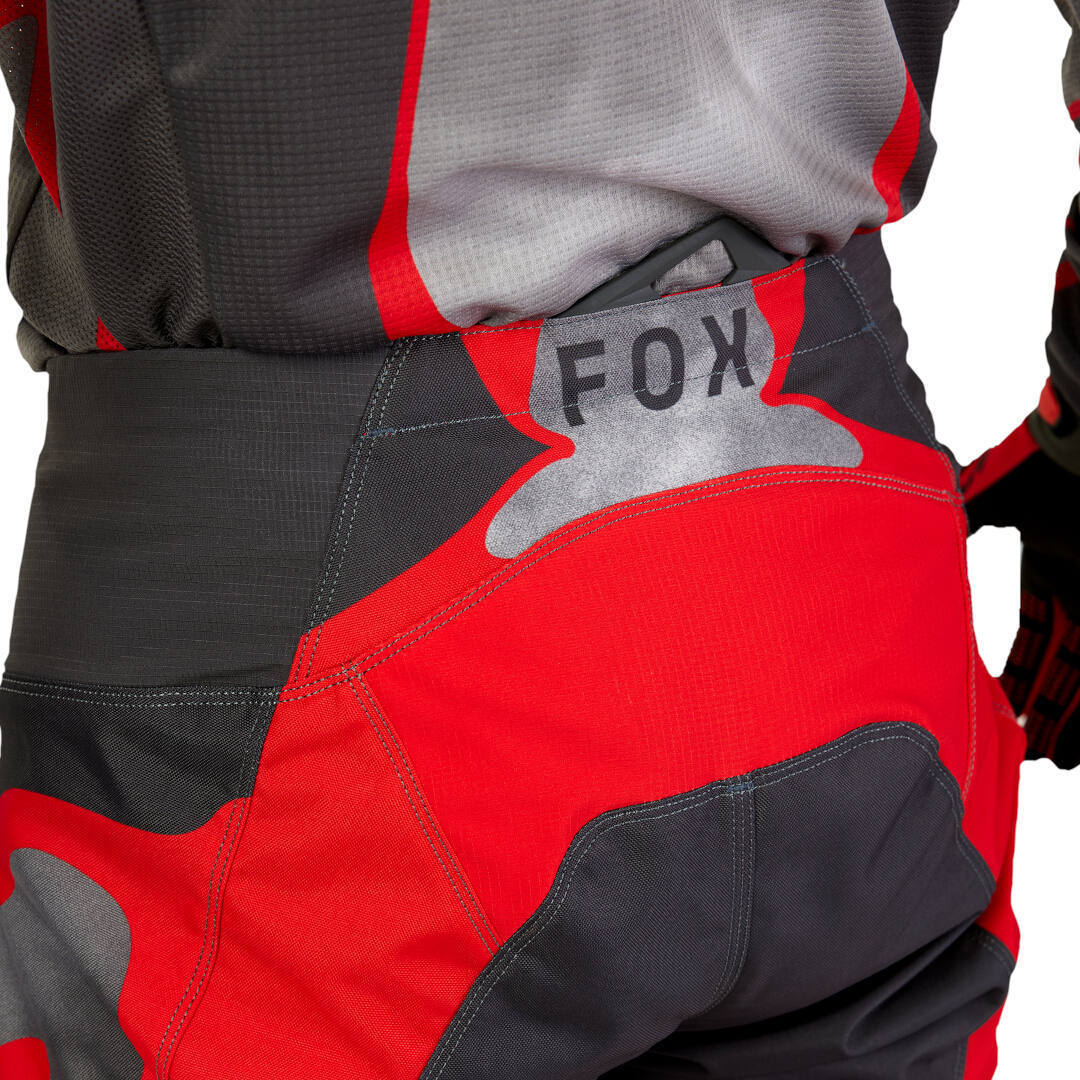 FOX 180 Atlas Motocross Hose grau/rot 38 Abbildung 2