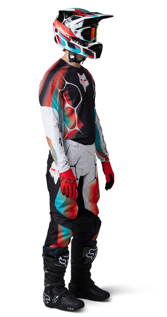 FOX 360 Syz Motocross trøje Sort/hvid M Figur 5