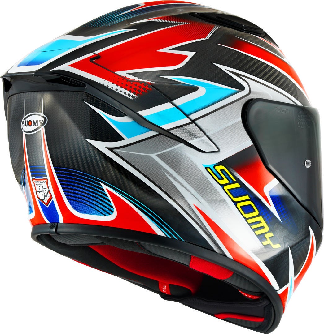 Suomy TX-Pro Flat Out 2023 Casco rosso/nero/bianco S (55/56) Figura 8