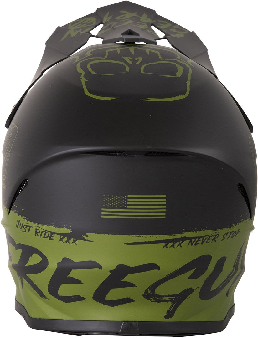 Freegun XP4 Speed Motocross Helm oliv matt L (59/60) Abbildung 3