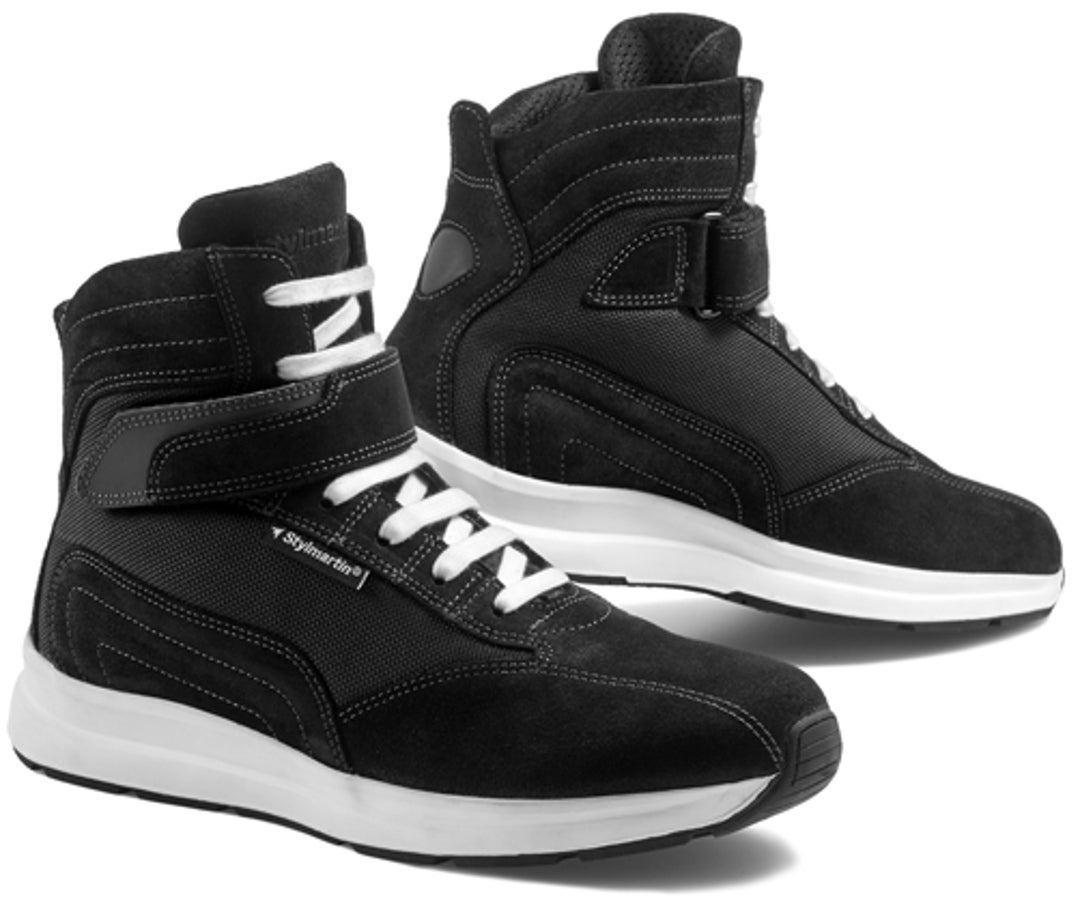 Stylmartin Audax chaussures de moto imperméables Noir/Blanc 43 Figure 1
