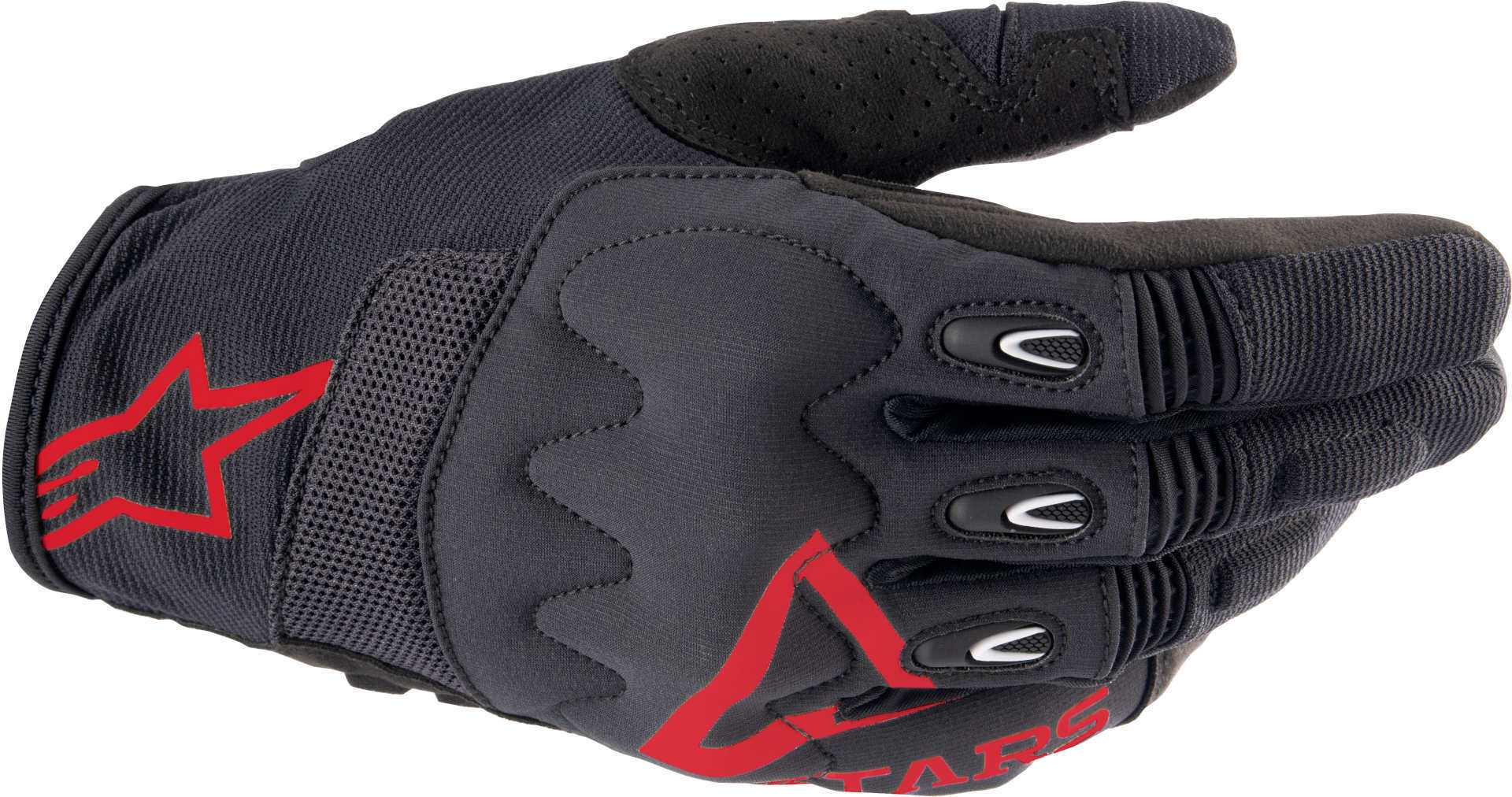 Alpinestars Techdura Motocross handsker sort/rød M Figur 1